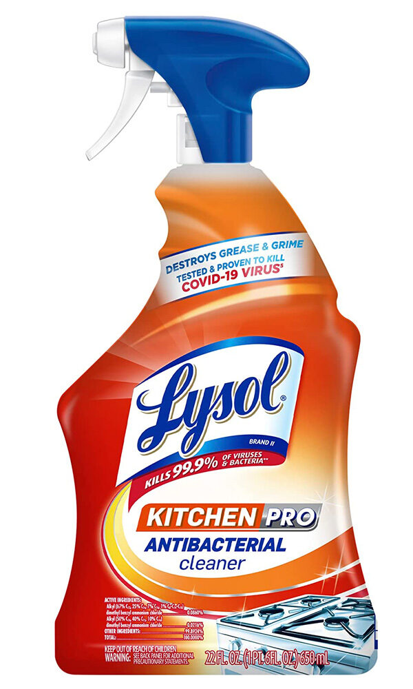 Lysol Pro Kitchen Spray Cleaner and Degreaser