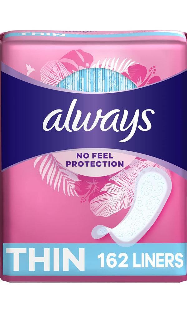 Always Thin Daily Panty Liners For Women