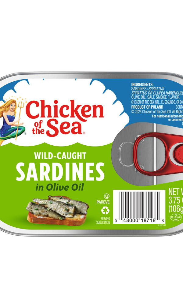 Chicken of the Sea Sardines in Olive Oil, Wild Caught