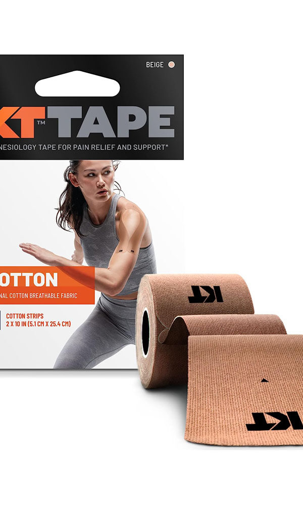 KT Tape, Original Cotton, Elastic Kinesiology Athletic Tape, 20 Count
