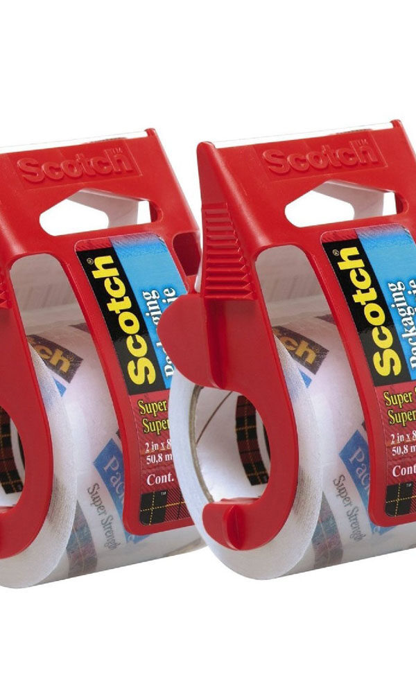 Scotch Heavy Duty Packaging Tape, 2 Inches x 800 Inches